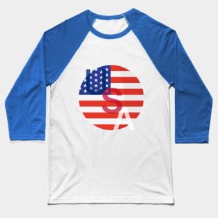 USA/4th of July Baseball T-Shirt